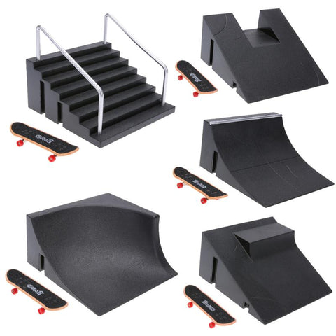 Finger Skating Board Ramp With Parts